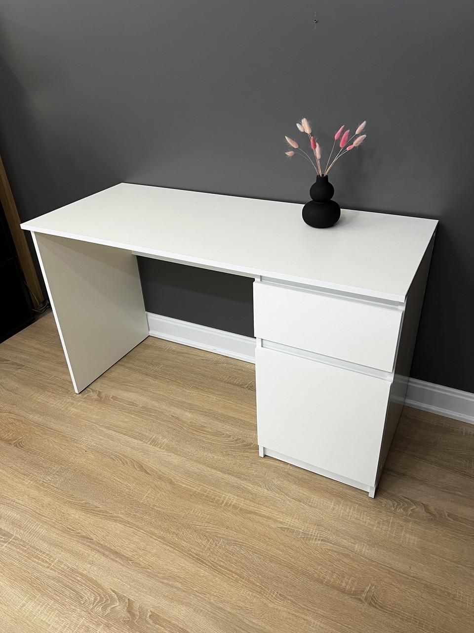 Стіл письмовий без ручок Лайт 1250х750х530 мм Білий - фото 6 Стіл письмовий без ручок Лайт 1250х750х530 мм Білий - фото 6