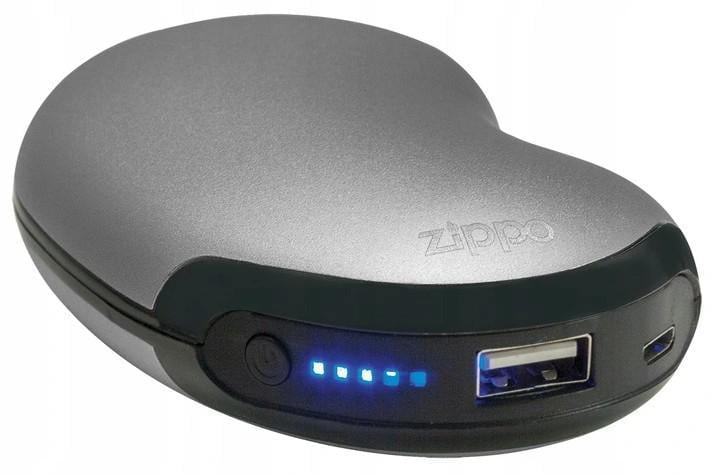 Повербанк-грелка для рук Zippo Heatbank 6 5200 mah Gray