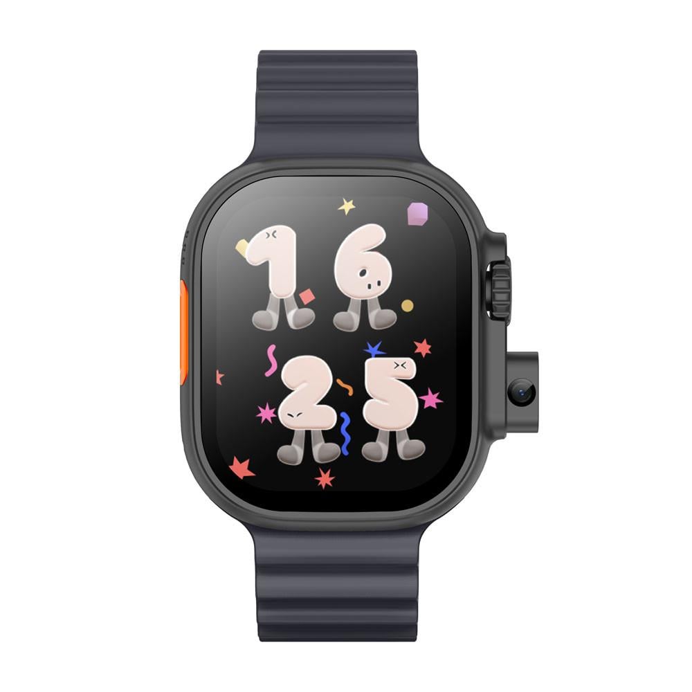 Смарт-годинник дитячий Lemfo A119H з підтримкою 4G SIM/Android/GPS/прихованою камерою/відеодзвінком і прослуховуванням Black (117478654)