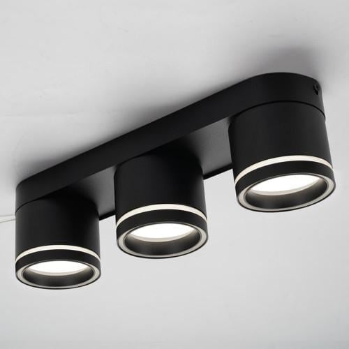 Спот накладний поворотний Ardero ML418-3 під лампу Чорний (80329) - фото 2 Спот накладний поворотний Ardero ML418-3 під лампу Чорний (80329) - фото 2