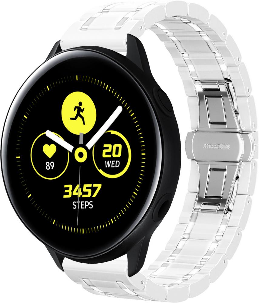Ремешок керамический Ceramo для Galaxy Watch Active White (28729-29)