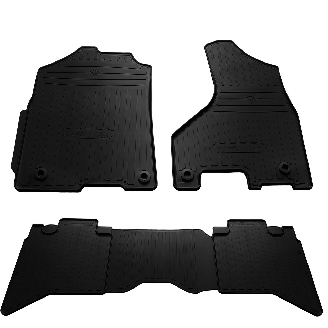 Коврики автомобильные Stingray Dodge Ram 1500 Pick-up D1/DC/DH/DM/DR 2001-2008 4 шт. Черный (1545547904)