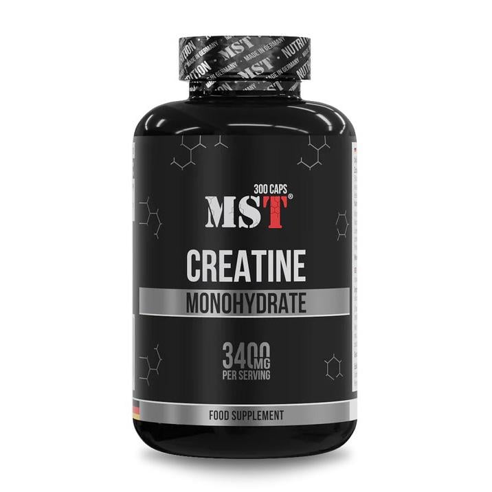 Креатин моногидрат мікронізований MST Creatine Monohydrate 300 капс.