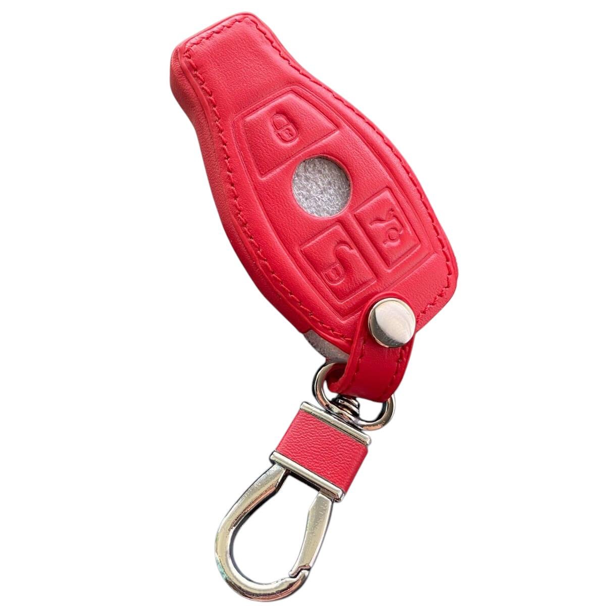 Чехол кожаный для ключа Mercedes (mr2lersmart)