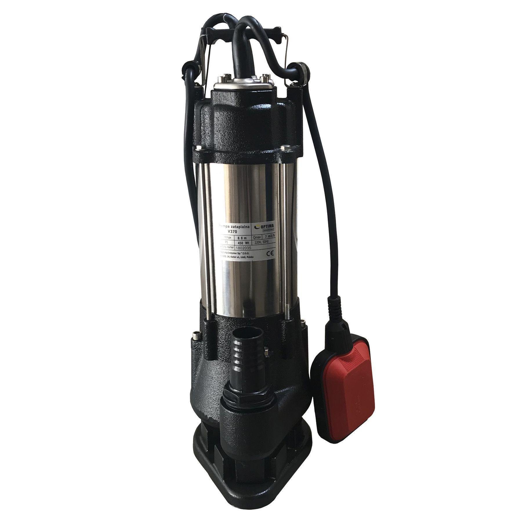 Фекальний насос Optima V370 0,45 кВт (000015474)