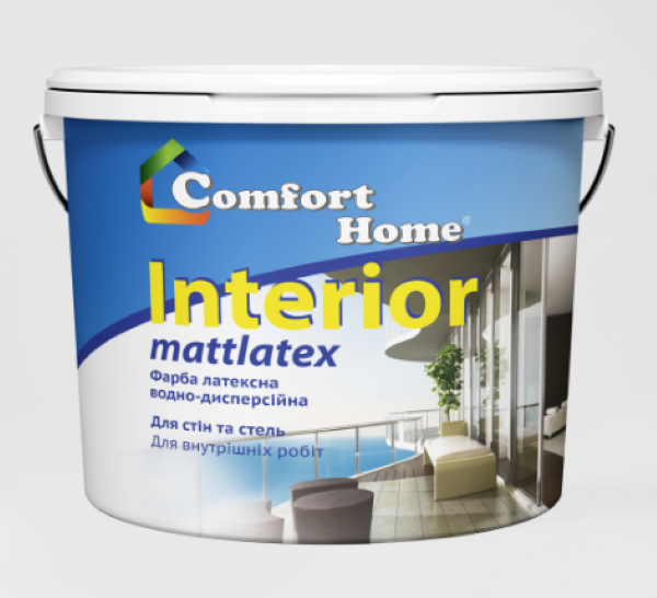 Краска стойкая к мытью Comfort Interior Mattlatex 1,2 кг