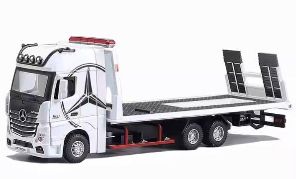 Модель автомобіля масштабна Mercedes Benz Actros металева Білий (21572967)