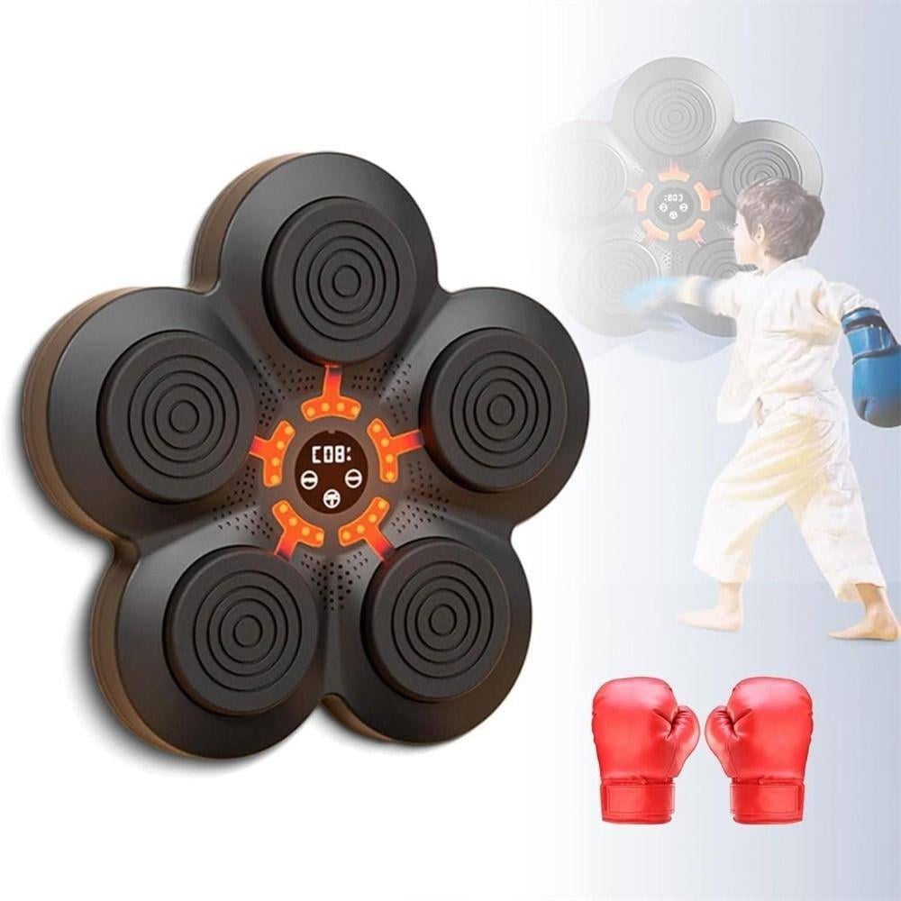 Тренажер для боксу Настінна боксерська мішень Ромашка з музикою та підсвічуванням на 5 цілей (cce61360) - фото 2 Тренажер для боксу Настінна боксерська мішень Ромашка з музикою та підсвічуванням на 5 цілей (cce61360) - фото 2