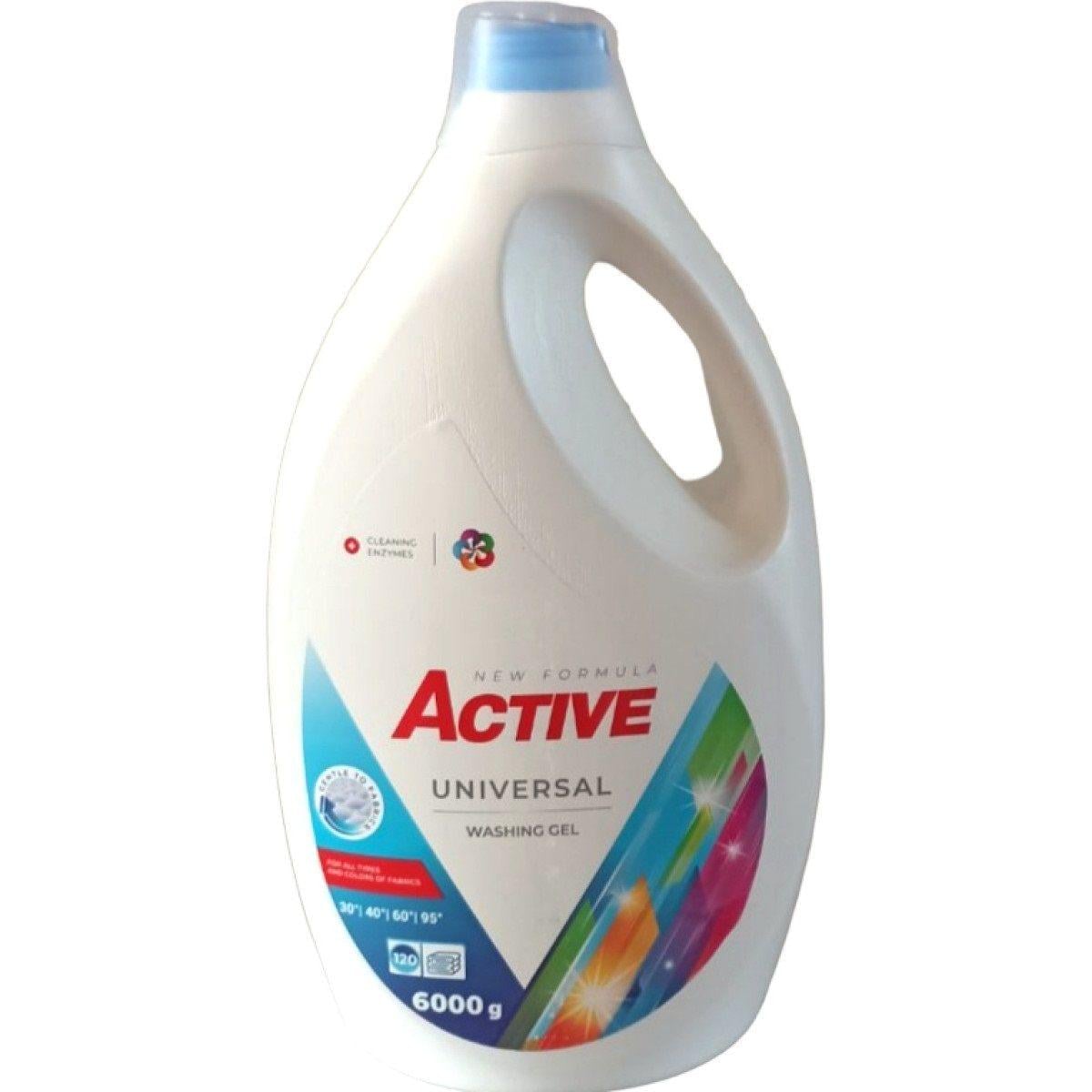 Гель для стирки Active Universal 6 л (hx-47184)