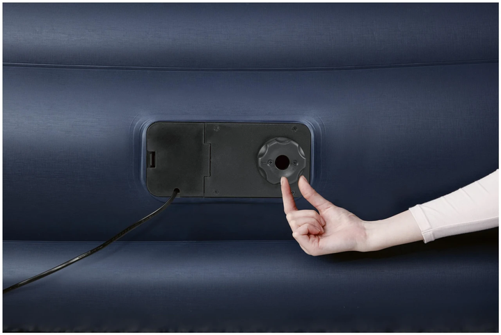 Кровать надувная Bestway со встроенным электронасосом двухместная 193x203x56 см (67692) - фото 5 Кровать надувная Bestway со встроенным электронасосом двухместная 193x203x56 см (67692) - фото 5