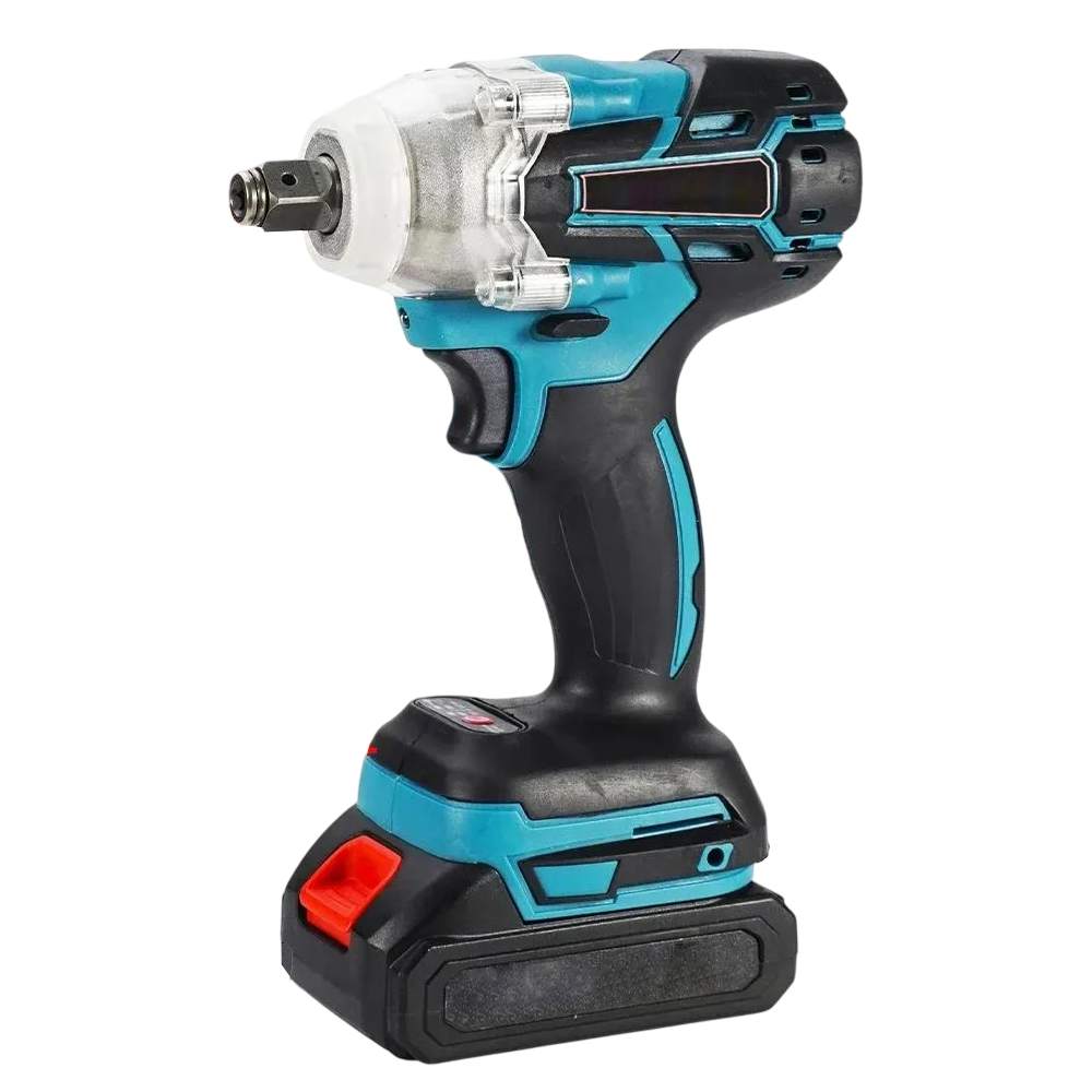 Гайковерт аккумуляторный ударный с бесщеточным двигателем и битами в кейсе (77577) - фото 8