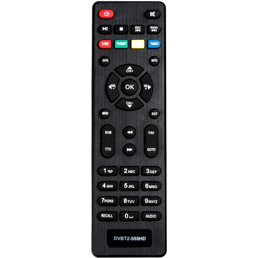 Пульт для DVB-T2 тюнера ROMSAT T8020HD (4294)
