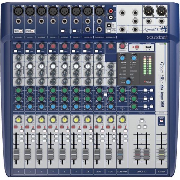 Микшерный пульт Soundcraft Signature 12