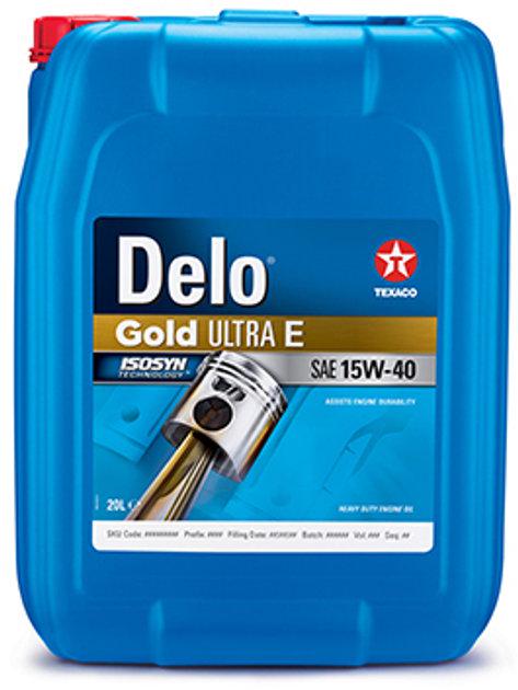 Моторное масло Texaco Delo Gold Ultra E E7/A3/B3/B4 CI-4/CH-4/SL 15W-40 20 л (804164HOE)