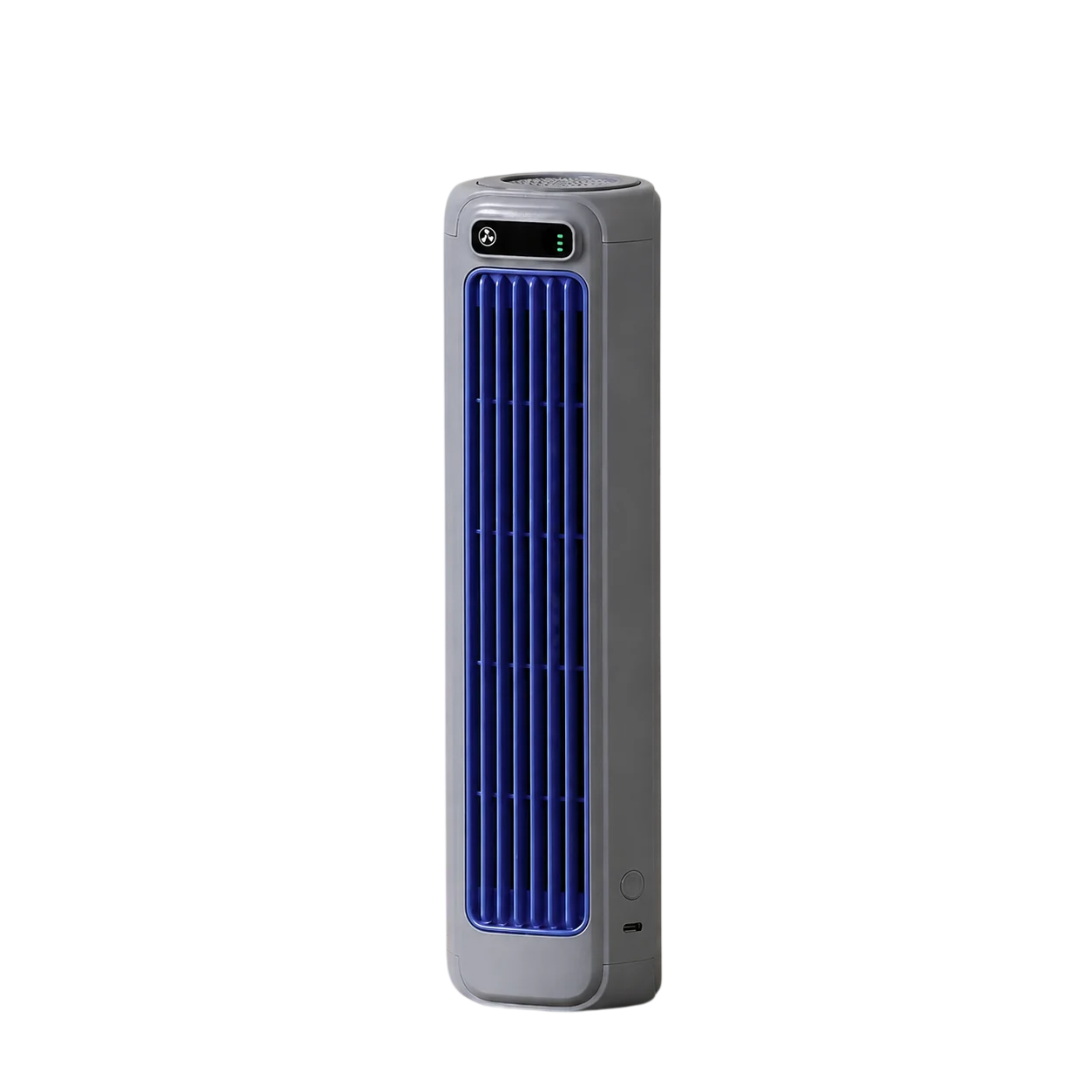 Вентилятор баштовий акумуляторний М60 USB Type-C Сірий (8-18-G10032)
