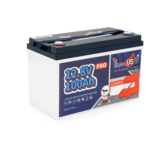 Аккумуляторная батарея Timeusb LiFePO4 12,8V 100 Ah Pro 1280Wh BMS 100A (38288) Аккумуляторная батарея Timeusb LiFePO4 12,8V 100 Ah Pro 1280Wh BMS 100A (38288)