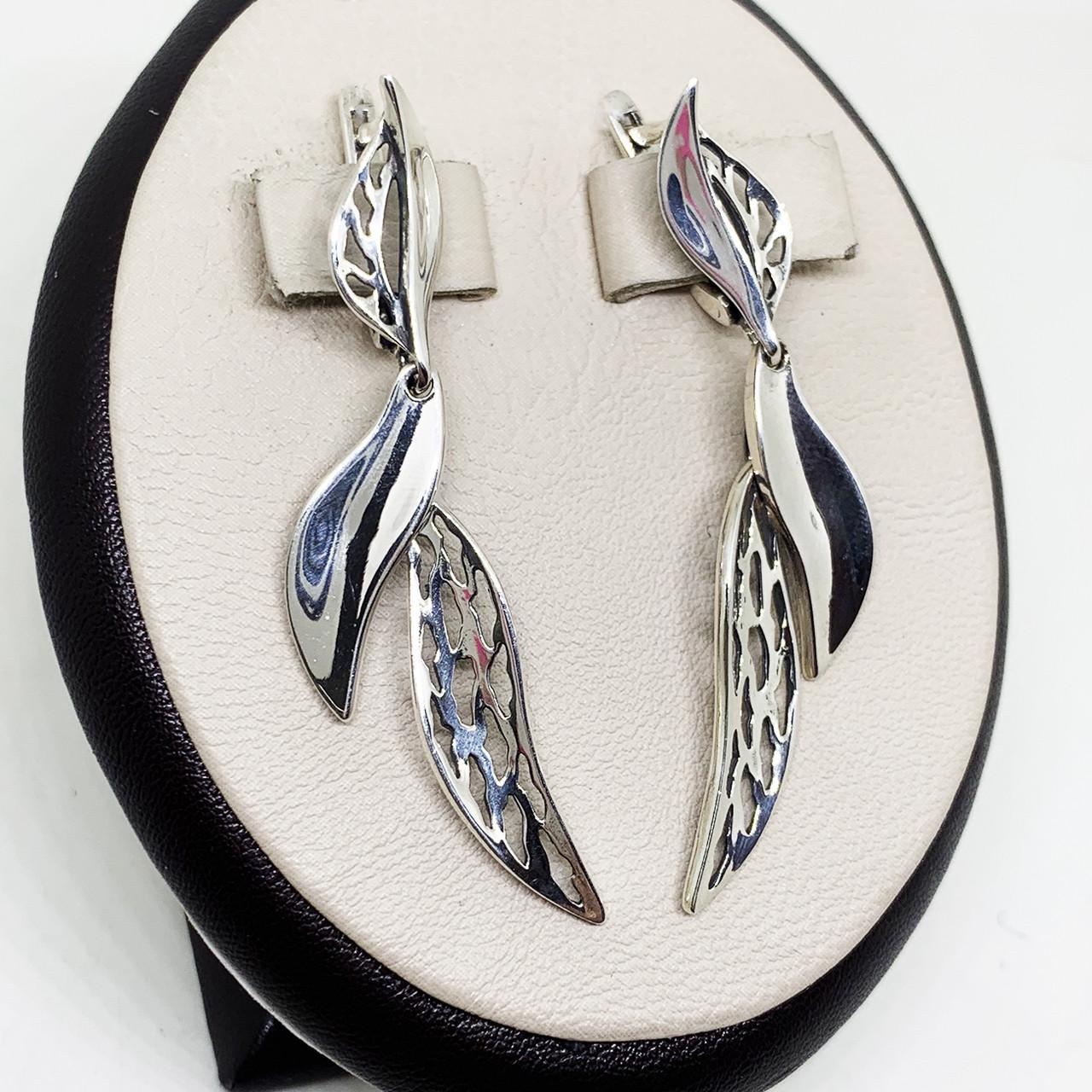 Серьги серебряные Дефиле 6,61 г (1617861670)