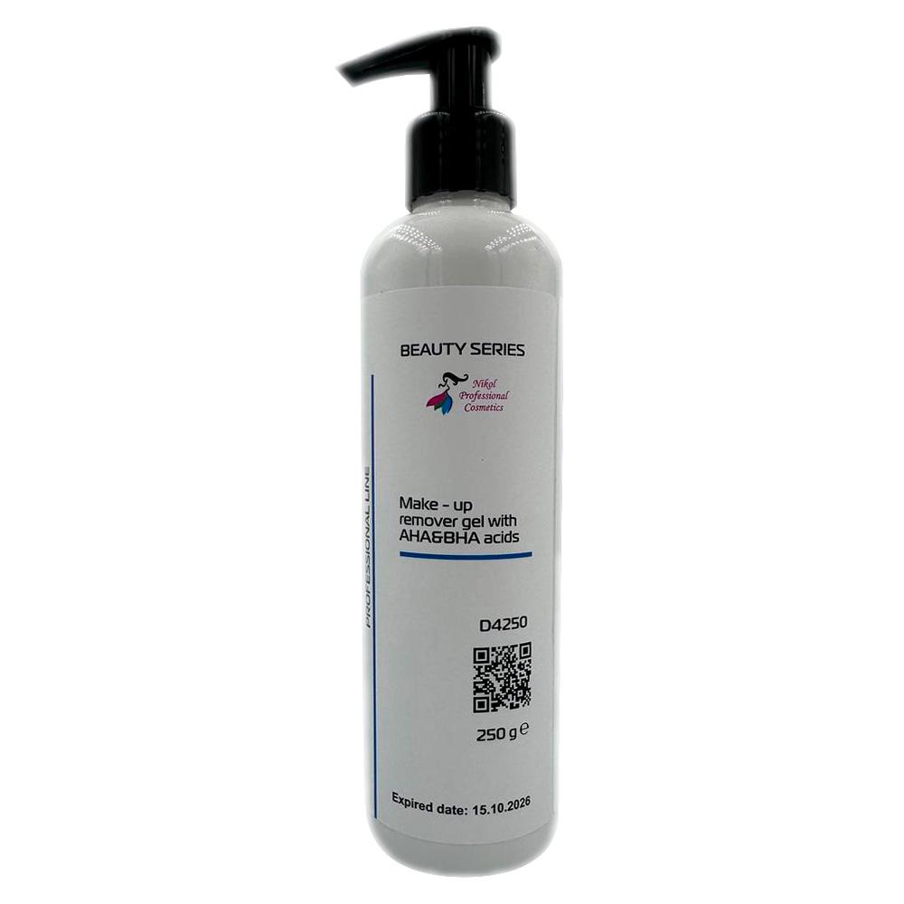 Гель демакияжный очищающий с АНА&BHA кислотами (d4250)
