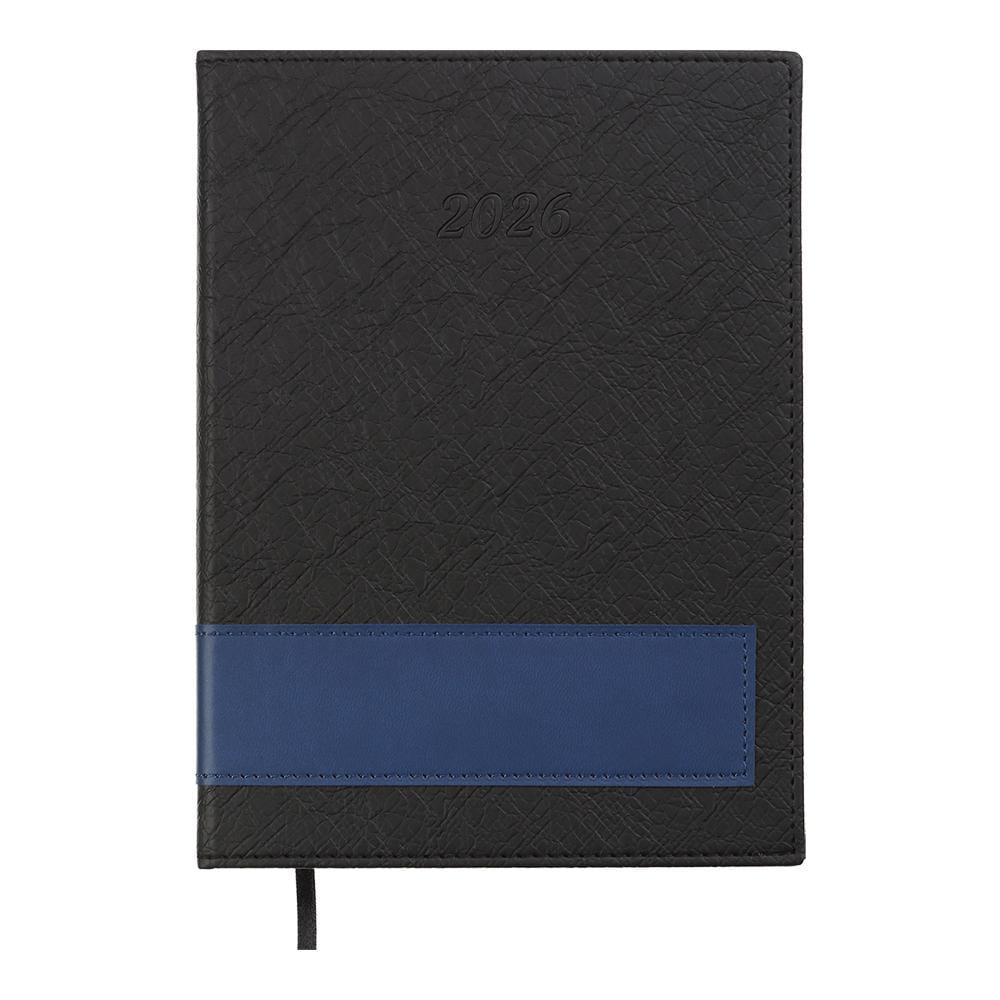 Дневник датированный 2026 Buromax Prestige A5 336 стр. Черный (BM.21147-01)