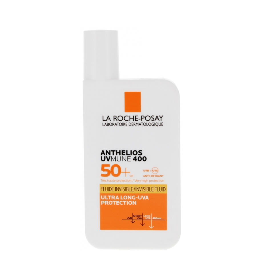 Флюид солнцезащитный La Roche-Posay Anthelios UVA 400 для чувствительной кожи лица SPF 50 50 мл