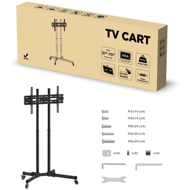 Стійка мобільна ITech T1028TE для телевізора 37-70" (tf5600) - фото 6