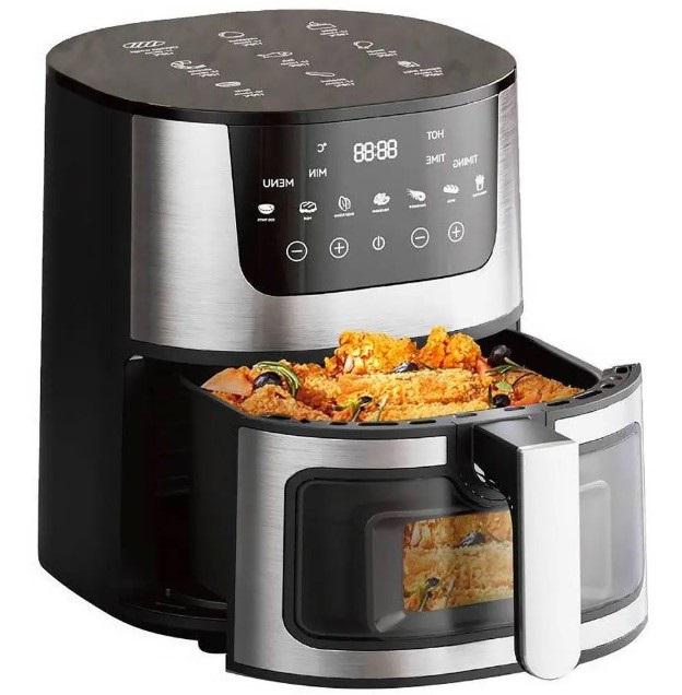 Аэрофритюрница Rainberg RB-2268 4200 Вт 8 л Черный (2104618535)