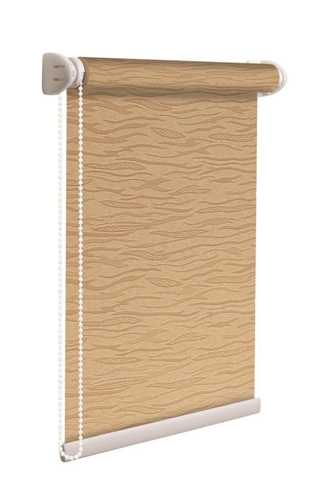 Ролета тканевая NewTex Лазурь LUX 42х165 см Коричневый (2076)