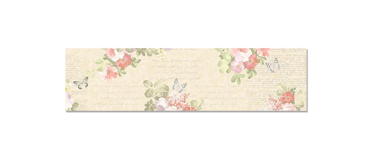 Наклейка виниловая на кухню Zatarga Цветочный винтаж 650х2500 мм (1283915230)