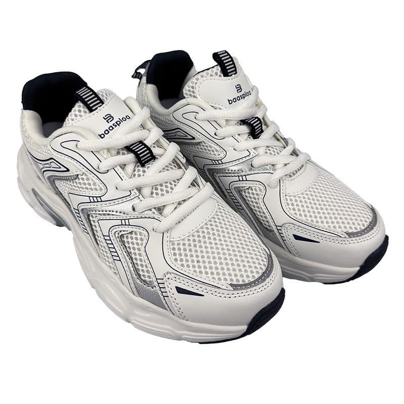 Кроссовки женские комбинированные 10104-14 p. 37 23,5 см Белый