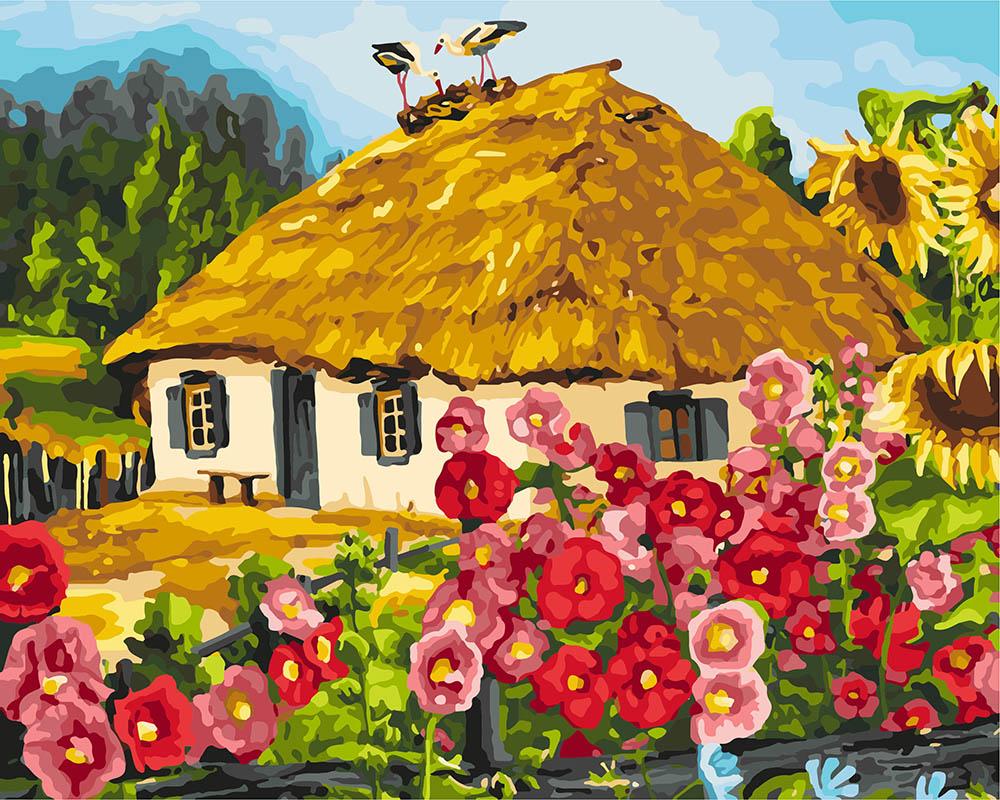 Картина по номерам Идейка "Живописный пейзаж" 40х50 см (KH2286)