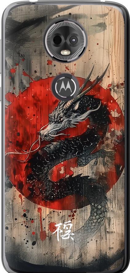 Чехол на Motorola Moto E5 Plus Восточный дух (6100u-1412-42517)