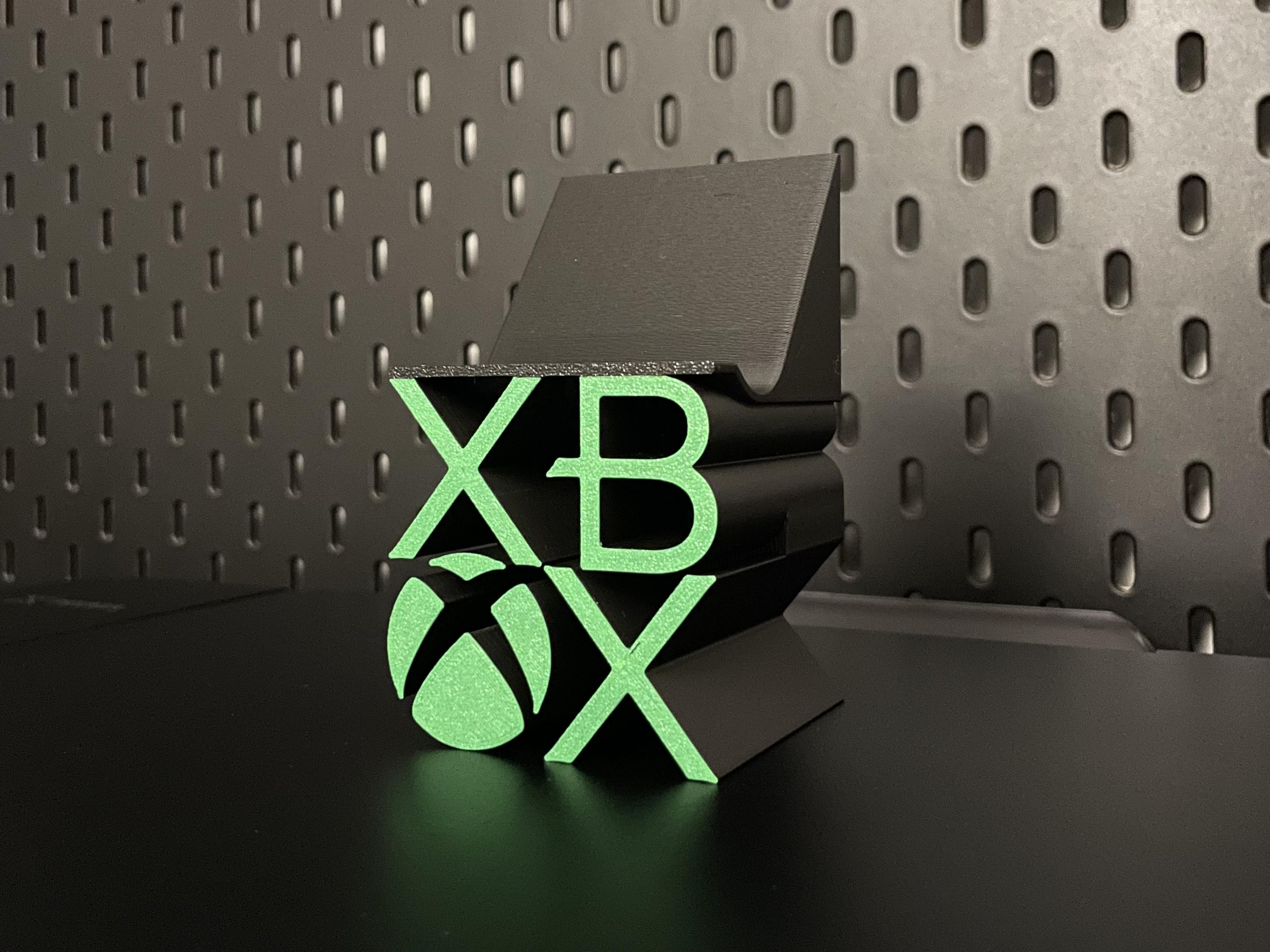 Тримач для контролера Xbox Чорний із зеленим (0844)