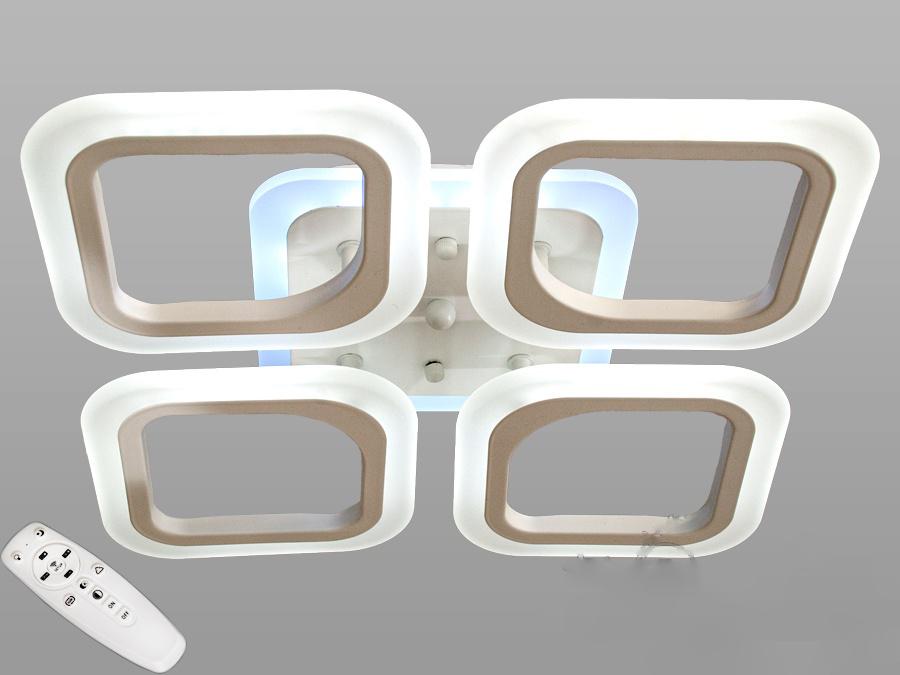 Люстра потолочная Octav с диммером и RGB подсветкой 45 Вт (AS8060/4 ВтH LED)