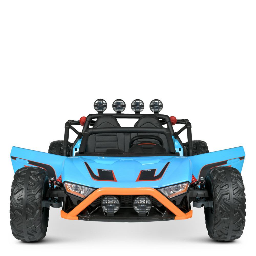 Електромобіль дитячий Bambi Racer JS3168EBLR-4 баггі двомісний 24V Блакитний (14987927) - фото 5