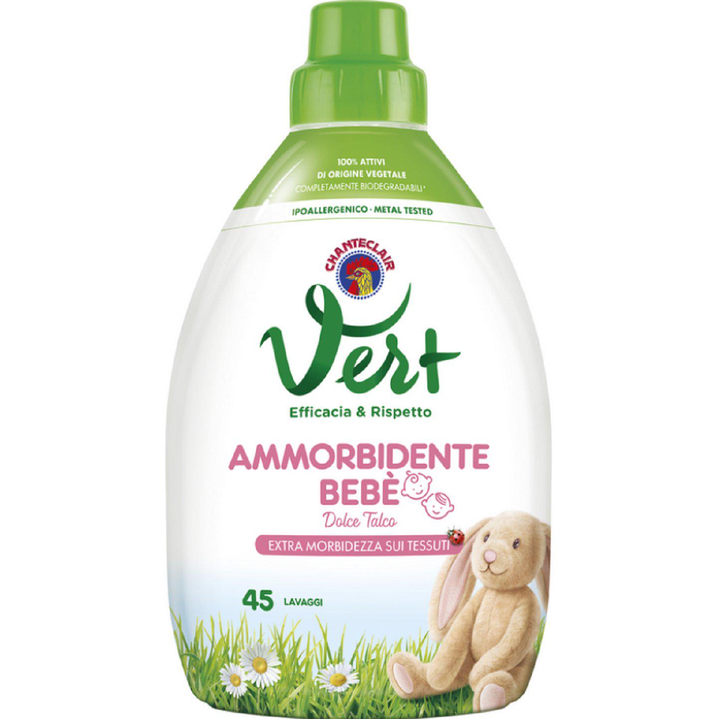 Гель для прання дитячих речей Chante Clair Vert Bebe Dolce Talco 45 прань 900 мл (НФ-00005154)