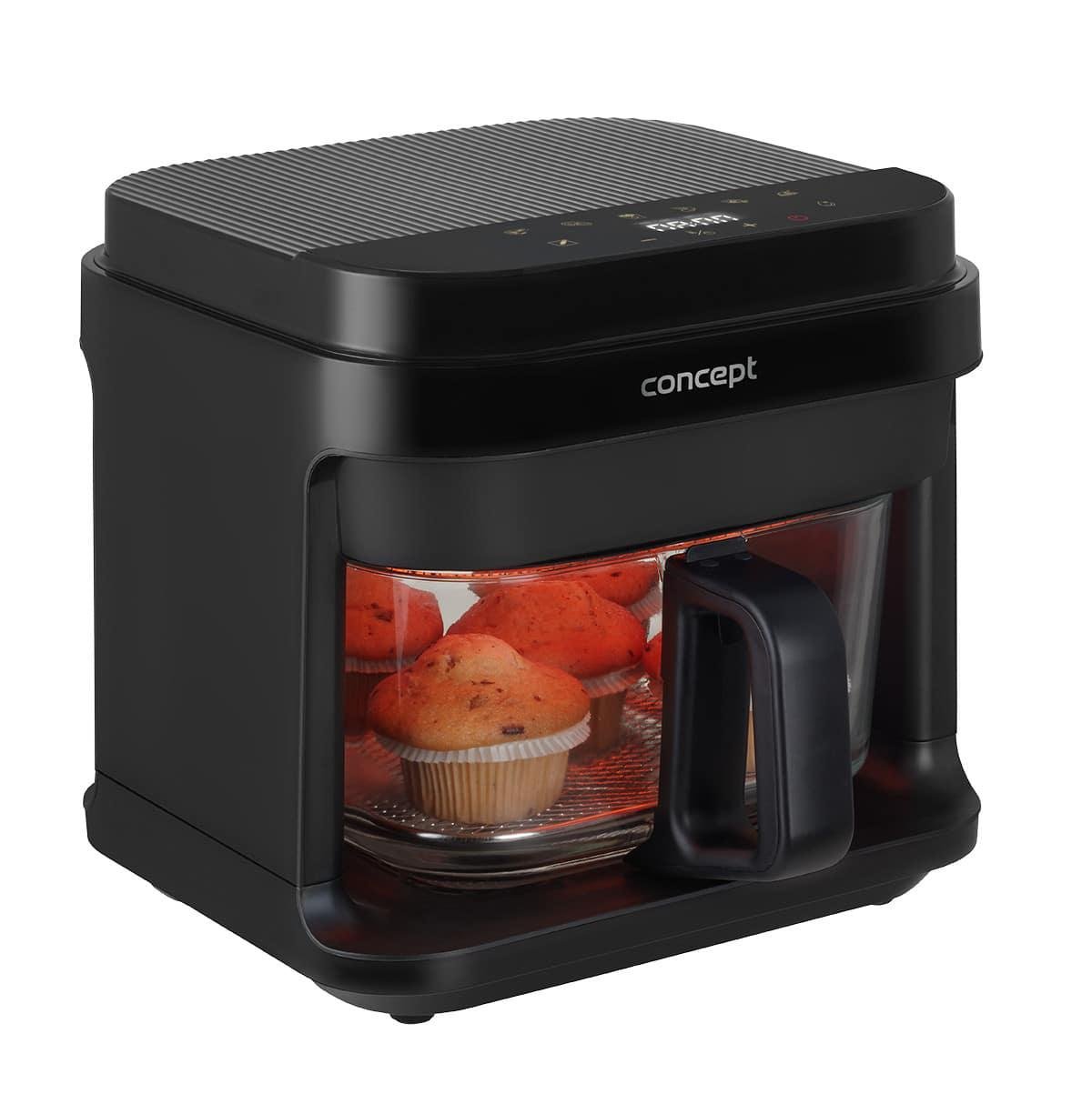 Аэрогриль Concept FR5500 GLASS & FAST Air Fryer 5,5 л - фото 2