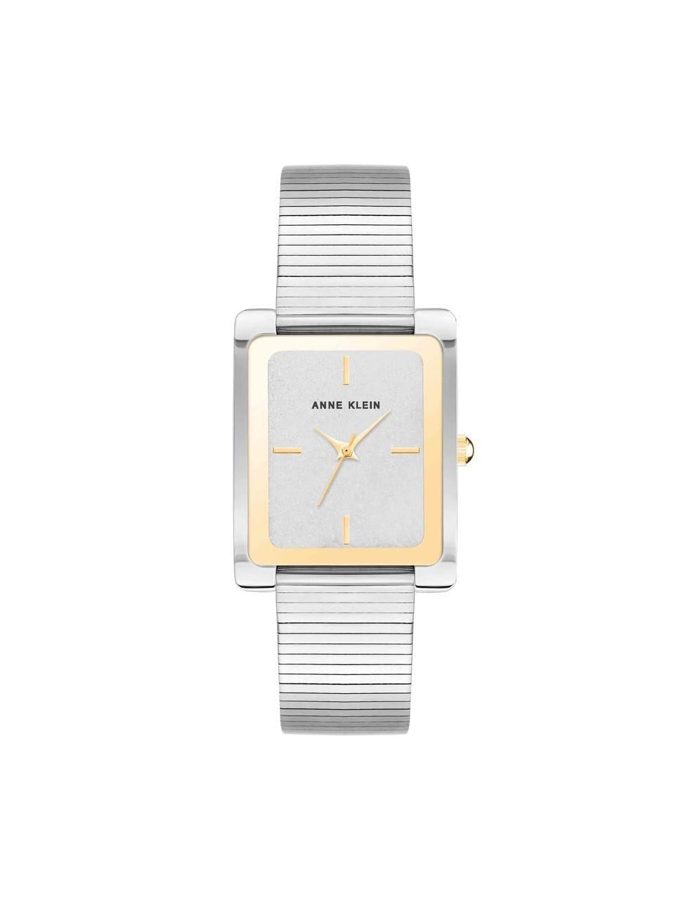 Наручний годинник жіночий Anne Klein AK/5241SVTT зі сріблястим циферблатом та сталевим браслетом