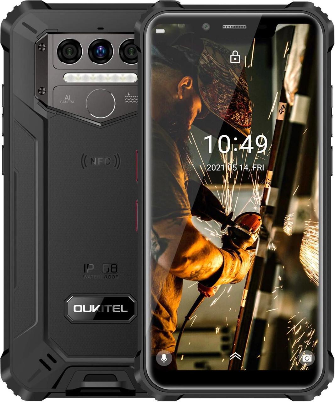 Смартфон Oukitel Global WP9 6/128 Gb Black (1515660926)