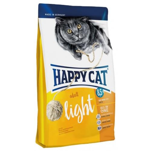 Сухой корм Happy Cat Light для взрослых котов с избыточным весом с птицей 4 кг (1471855102)