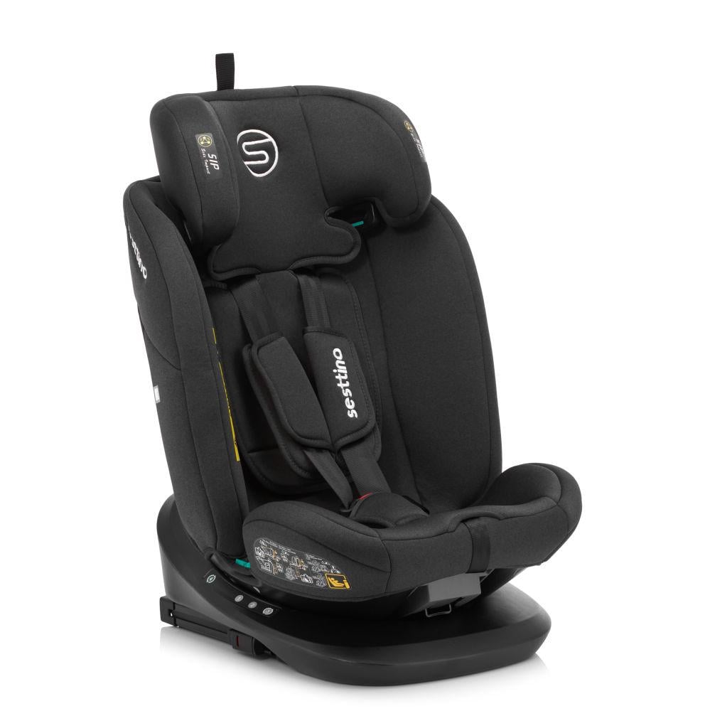 Автокрісло Sesttino Oktagon Pro Isofix 0-36 кг Black