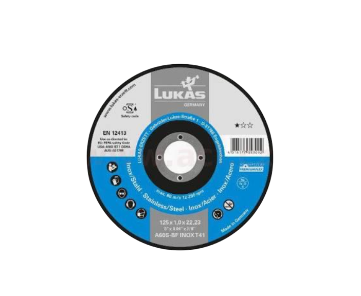 Диск отрезной Lukas A46T-BF INOX 230x1,9 мм
