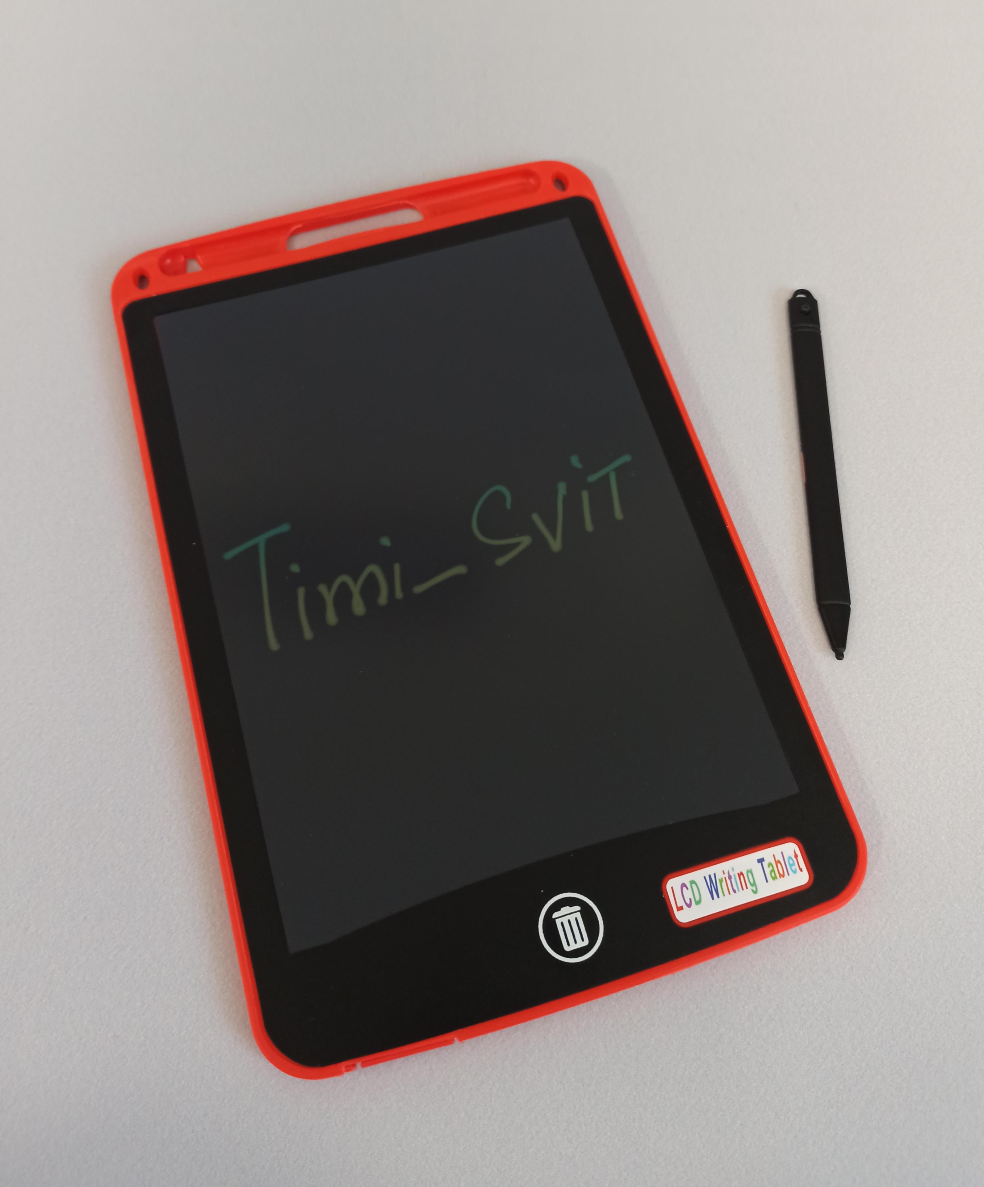 Детский планшет графический LCD WToys 8,5" Красный (87167)