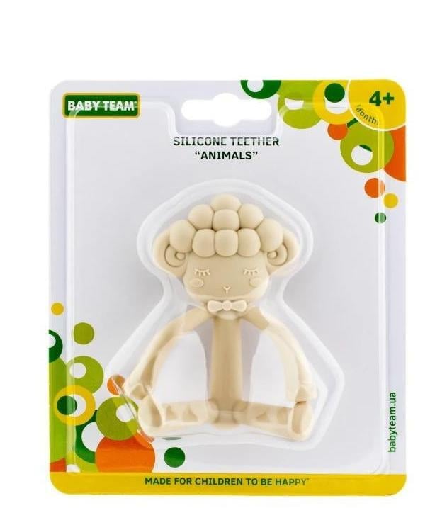 Прорезыватель силиконовый Baby team Овца 4+ Прорезыватель силиконовый Baby team Овца 4+