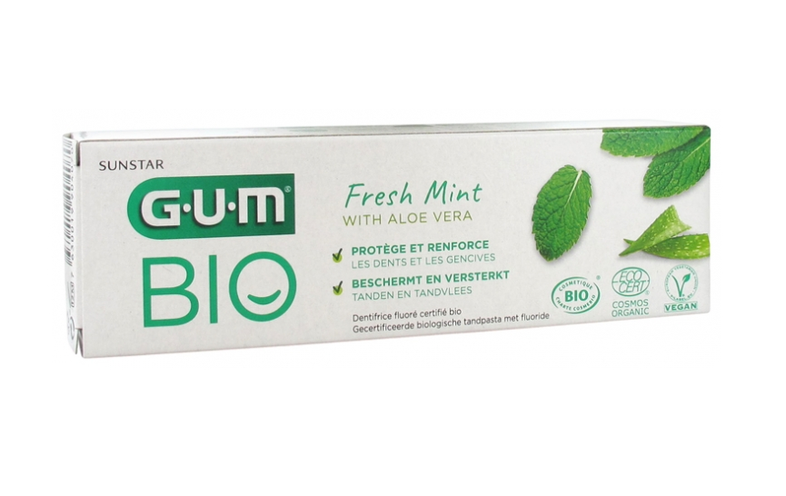 Зубная паста G.U.M Bio Fresh Mint With Aloe Vera 75 мл (35305328)