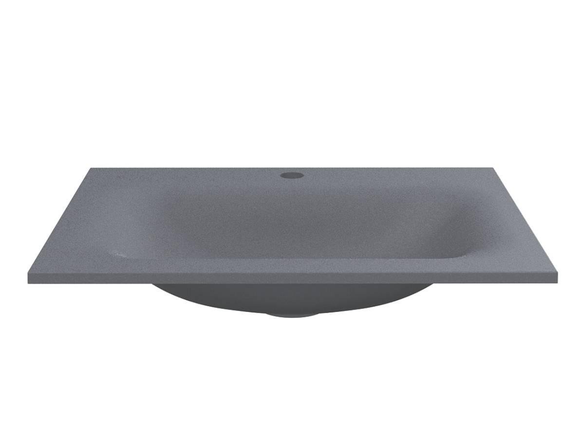 Умивальник Miraggio Jessel 600 Mirastone Gray - фото 3 Умивальник Miraggio Jessel 600 Mirastone Gray - фото 3