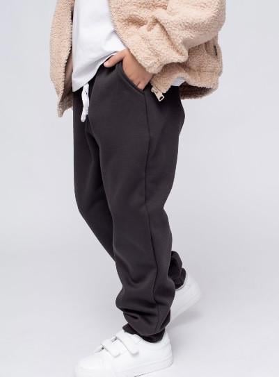 Брюки детские утепленные с начесом 110 см Коричневый