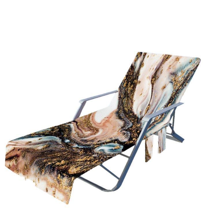 Полотенце-подстилка для шезлонга Homytex 73х210 см Абстракция 1 (8-79028)