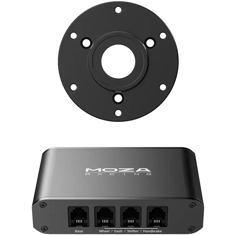 Комплект универсального концентратора Moza Racing Universal HUB BUNDLE kW Black (RS050)