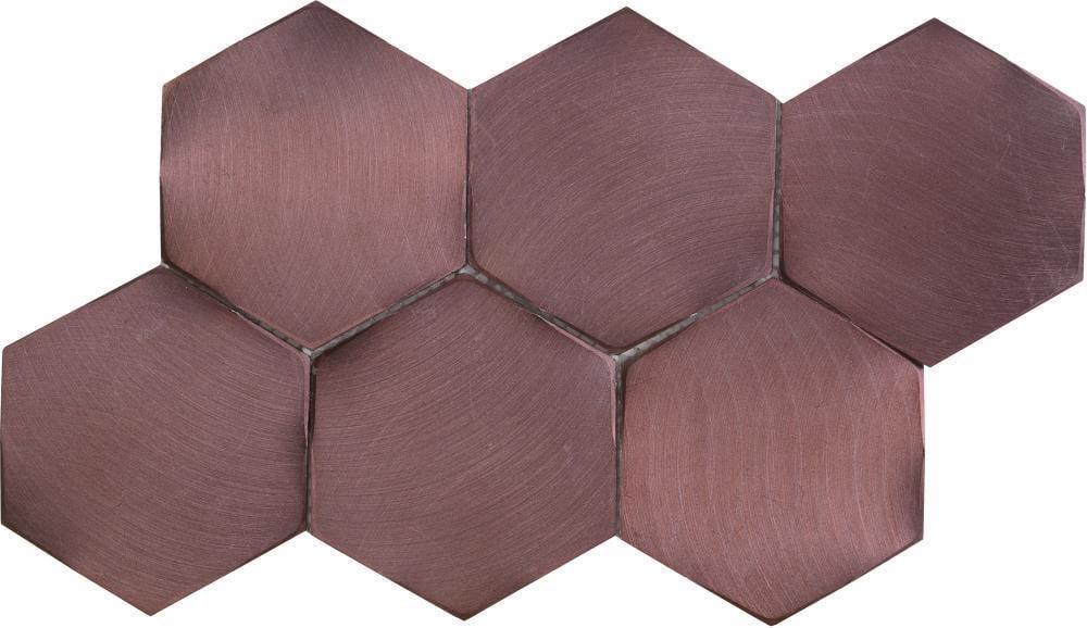 Мозаика Dune 188528 Icon Copper гексагональная 28x16,2 см Медный (004234)