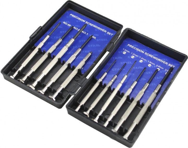 Набір викруток для точної механіки 11 шт. (3956) Набір викруток для точної механіки 11 шт. (3956)